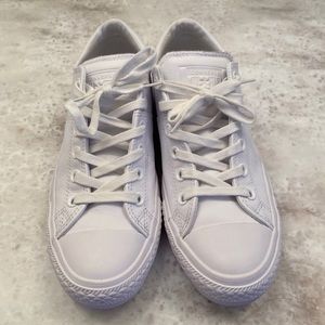 Converse - white leather